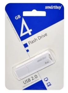 UFD 2.0 SmartBuy 004GB CLUE White (SB4GBCLU-W) 1