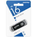 UFD 2.0 Smartbuy 016GB Twist Black (SB016GB2TWK)