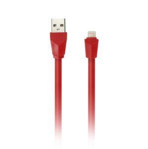 Дата-кабель Smartbuy USB - 8-pin Plain color 1м, красный (iK-512cbox red) 1