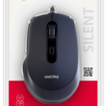 Мышь проводная беззвучная Smartbuy ONE 265-K черная (SBM-265-K) / 40