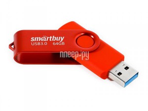 UFD 3.0/3.1 Smartbuy 256GB Twist Red (SB256GB3TWR) 1