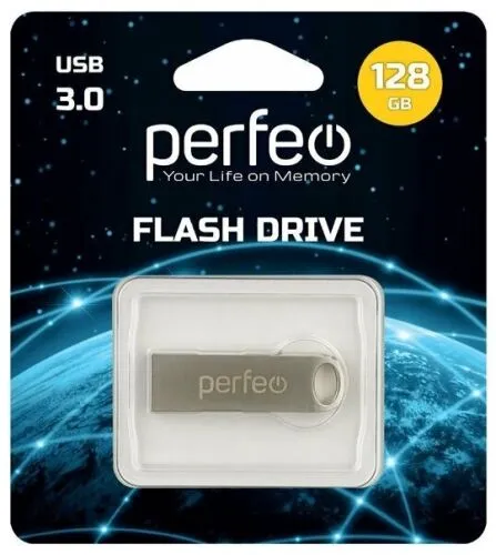 Perfeo USB 3.0 128GB M08 Metal Series 1