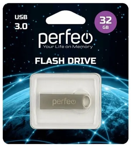 Perfeo USB 3.0 32GB M08 Metal Series 1