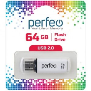 Perfeo USB 64GB C13 White 1