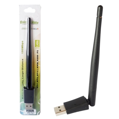 USB Адаптер WiFi  W04 (MT7601) Antenna:SMA 3dBi antenna(1T1R)  10pcs 1