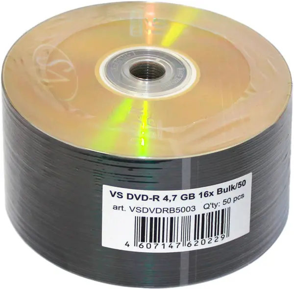 VS DVD-R 4,7 GB 16x Bulk/50 1