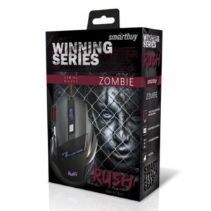 Мышь игровая проводная Smartbuy RUSH Zombie черная (SBM-721G-K)/40 1