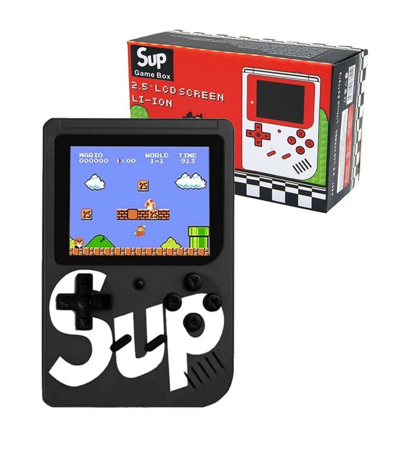 Игровая консоль Game Box SUP Mini 400 игр (черный) 1 Игровая консоль Game Box SUP Mini 400 игр (черный) 1