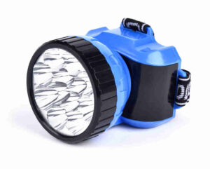 Аккумуляторный налобный фонарь 12 LED Smartbuy, синий (SBF-26-B)/120 1