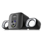 Акустическая система 2.1 Smartbuy ORION, Bluetooth, 12Вт, LED-подсветка, черная (SBA-4400)/16