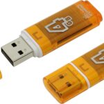UFD 2.0 Smartbuy 004GB Glossy series Orange (SB4GBGS-Or)