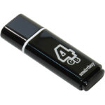 UFD 2.0 Smartbuy 004GB Glossy series Black (SB4GBGS-K)