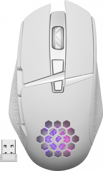 Беспроводная игровая мышь Glory GM-514 черный,LED,7D,400 мАч,3200dpi DEFENDER 1