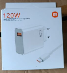 СЗУ Copy Mi USB 120W + кабель Type-C (белый) 1