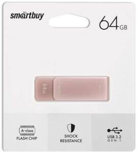 UFD 3.0/3.2 Gen.1 Smartbuy 064GB M1 Metal Grey (SB064GM1G) 1