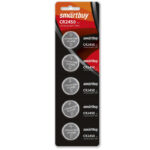 Литиевый элемент питания Smartbuy CR2450/5B (100/2000) (SBBL-2450-5B)