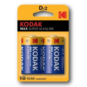 KODAK LR20/2BL MAX Super Alkaline 1