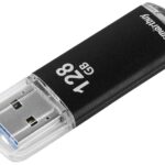 UFD 3.0/3.1 Smartbuy 128GB V-Cut Black (SB128GBVC-K3)