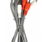 Кабель соединительный Smartbuy 2xRCA (M) - 2xRCA (M), 5,0 м, в пакете (KA225)/150