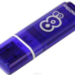 UFD 3.0/3.1 Smartbuy 008GB Glossy series Dark Blue (SB8GBGS-DB)