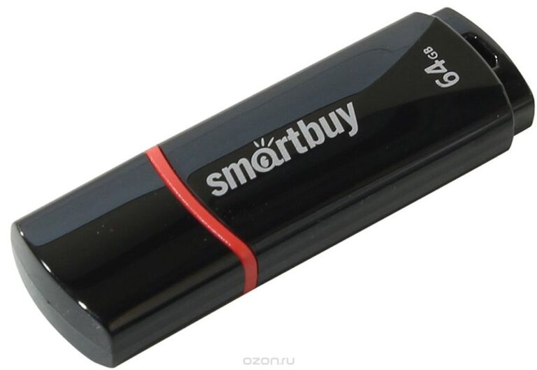 UFD 2.0 Smartbuy 064GB Crown Black (SB64GBCRW-K) 1
