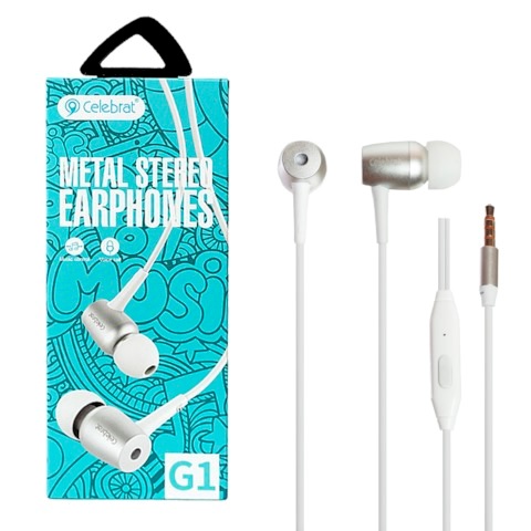 Стерео гарнитура Celebrat G1 (White) 1