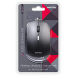 Мышь проводная беззвучная с подсветкой Smartbuy 288-K черная (SBM-288-K) / 40