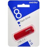UFD 2.0 SmartBuy 008GB CLUE Burgundy (SB8GBCLU-BG)