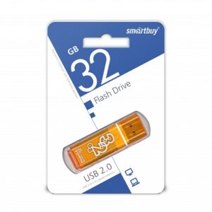 UFD 2.0 Smartbuy 032GB Glossy series Orange (SB32GBGS-Or) 1