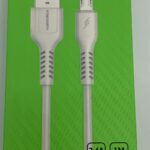 Кабель USB - Micro DENMEN D42V (белый) 1м