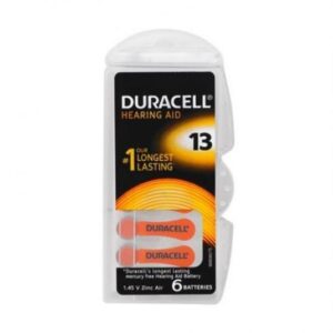 Duracell DA13/6BL ActivAir Hearing Aid ZA13 1