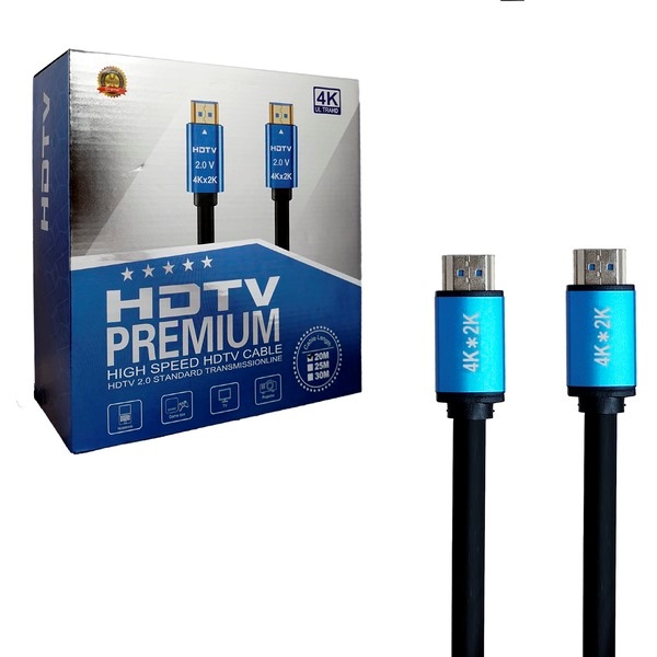 Кабель HDMI 4K 2.0 high speed 20м (силиконовый) 1