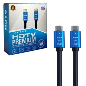 Кабель HDMI 4K 2.0 high speed 5м (силиконовый) 1