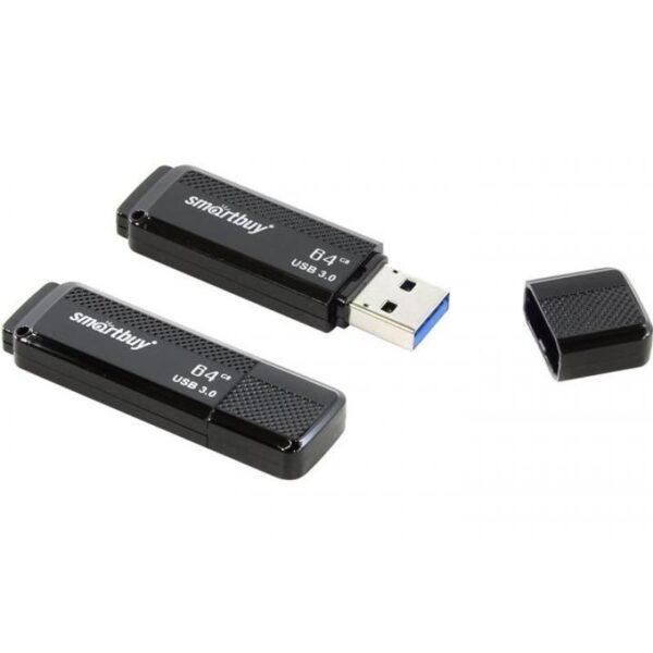 UFD 3.0/3.1 Smartbuy 064GB Dock Black (SB64GBDK-K3)