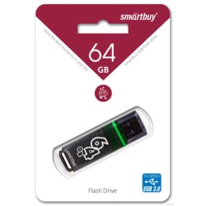 UFD 3.0/3.1 Smartbuy 064GB Glossy series Dark Grey (SB64GBGS-DG) 1