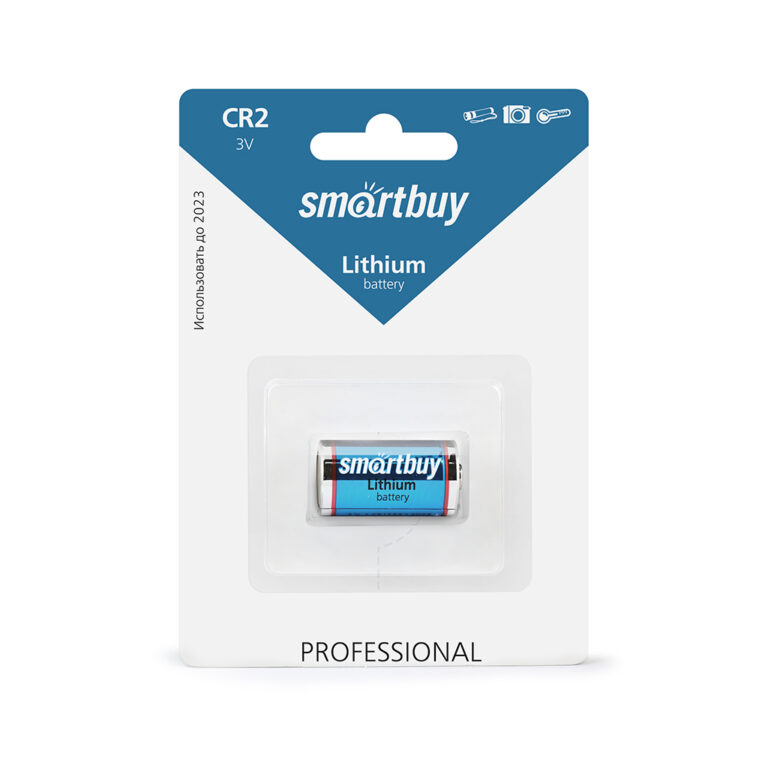 Литиевый элемент питания Smartbuy CR2/1B (12/144) (SBBL-2-1B) 1
