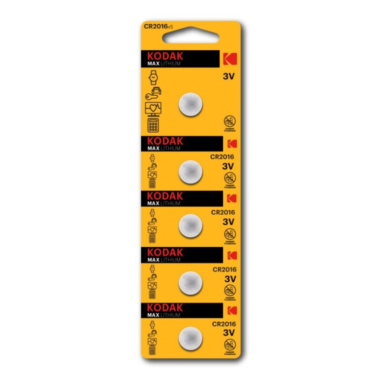 KODAK CR2016/5BL MAX Lithium 1