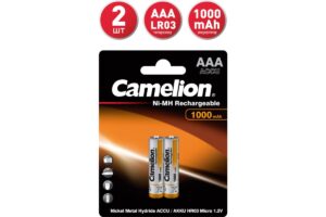 Camelion AAA1000mAh/2BL Аккумулятор Ni-Mh 2/24 1