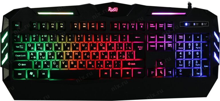 Клавиатура игровая Smartbuy RUSH Interstellar 309 USB черная (SBK-309G-K)/20 1