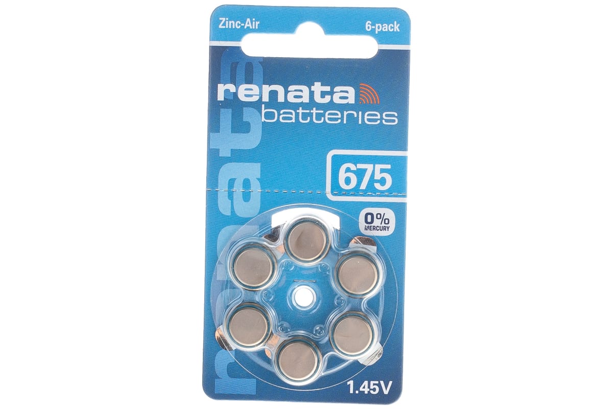 Renata ZA675/6BL 1 Renata ZA675/6BL 1