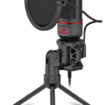 Игровой стрим микрофон Seyfert GM100 3.5 мм, кабель 1.5 м Redragon