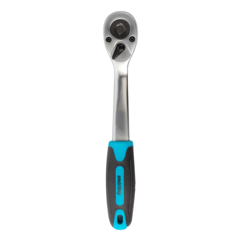 Трещотка под квадрат 1/2", 72 зуба, прорез. ручка, ст 40Х закаленная, Smartbuy tools 1