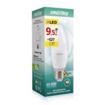 Светодиодная (LED) Лампа Smartbuy-C37-9,5W/3000 (SBL-C37-9_5-30K-E27)