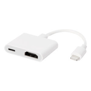 Адаптер Smartbuy 8pin (M) (lightning) - HDMI F (с питанием) (A252)/30 1