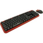 Комплект клавиатура+мышь мультимедийный Smartbuy 620382AG черно-красный (SBC-620382AG-RK) /10