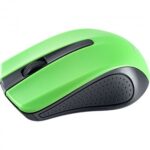 Perfeo мышь беспров., оптич., "RAINBOW", 3 кн, USB, чёрн-зел