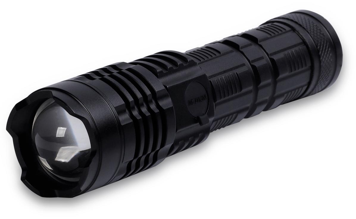 Аккумуляторный светодиодный фонарь CREE XHP-50 18Вт с системой фокусировки луча, черный(SBF-30-K)/60 1 Аккумуляторный светодиодный фонарь CREE XHP-50 18Вт с системой фокусировки луча, черный(SBF-30-K)/60 1