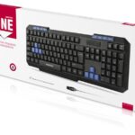 Клавиатура проводная мультимедийная Smartbuy ONE 221 USB черная (SBK-221U-K)/20