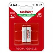 Аккумулятор NiMh Smartbuy AAA/2BL 600 mAh (24/240) (SBBR-3A02BL600) 1