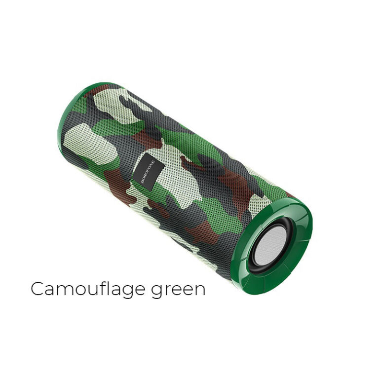 Колонка Bluetooth 5.0 2*5W 1200mAh Borofone BR1 (Camouflage Green) 1